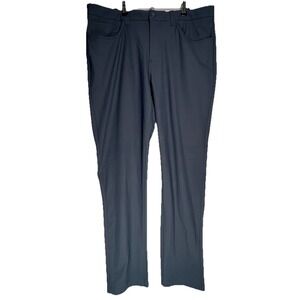 New Balance All Motion Men 38x32 Dark Gray 5-Pocket 4-Way Stretch Golf Pants NEW